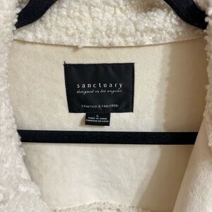 Sanctuary Ivory Textured Outerwear